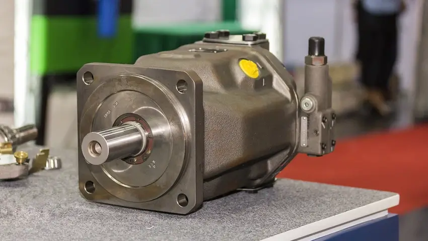 how does a 2 stage hydraulic pump work